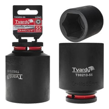 Tvardy Dugi udarni nasadni ključ 3/4" 6-kraki 55 mm CR-MO (1/6)