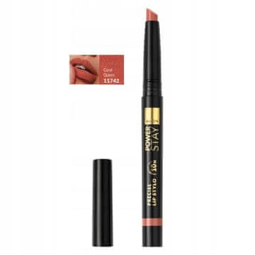 Avon Powerstay Precision ruž za usne 10 sati CORAL QUEEN