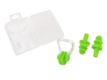 Aqua-Sport AQUA SPORT set kopči i čepića + kutija zelena AS1291
