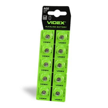 VIDEX AG2/LR726 alkalne baterije BLISTER 10 kom.