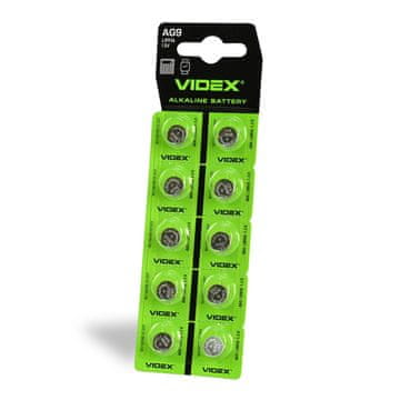 VIDEX AG9/LR936 alkalne baterije BLISTER 10 kom.