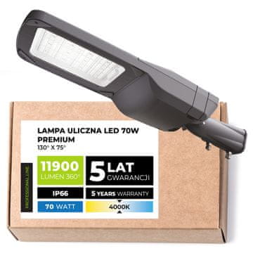 7 days Bake Rolls LED ulična svjetiljka industrijska cestovna rasvjeta 70W
