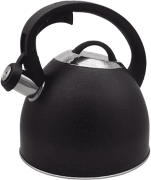 MAESTRO Tradicionalni kuhalo za vodu Black Matte 2,5 l