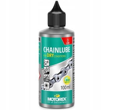 Motorex mazivo za suhi lanac 100 ml biorazgradivo