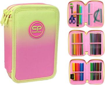 CoolPack Trostruka rasklopiva pernica CoolPack GRANDIENT PEACH