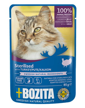 Bozita Sterilizirani komadići u želeu s puretinom 85 g