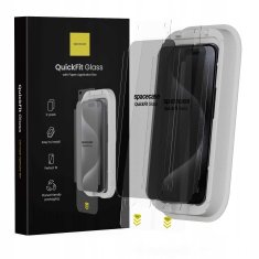 QuickFit zaštitno staklo za iPhone 15 Pro