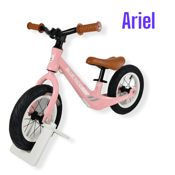 Bicikl za balansiranje za djevojčice s napuhanim kotačima Ariel Pink
