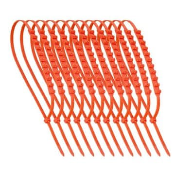 Nikcorp Set 10 protukliznih snježnih traka za kotače KD5931, univerzalne, za osobne automobile i SUV-ove, brza montaža bez alata, izdržljiva plastika sa čeličnim elementima, crne, za sigurnu vožnju po