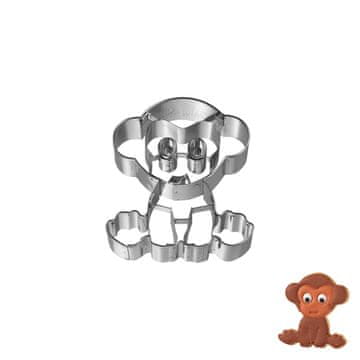 Birkmann Kalup za kolačiće MONKEY 7 cm /