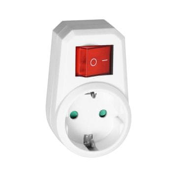 Orno Razvodnica 2P+Z s prekidačem OR-AE-13188(GS) schuko
