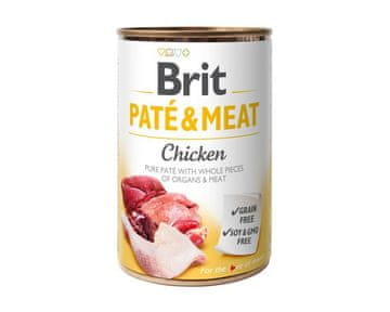 Brit Pate & Meat Chicken - pileća pašteta 400 g