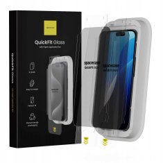 QuickFit zaštitno staklo za iPhone 15/16