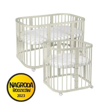Waldin 7-u-1 krevetić s madracem Oliwka