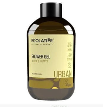 Ecolatier gel za tuširanje s jojobom i papajom 600 ml
