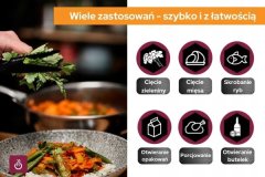 ERS VIŠENAMJENSKE KUHINJSKE ŠKARE CRNE