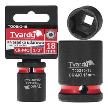 Tvardy Udarni nasadni ključ 1/2" 6-kraki 18 mm CR-MO (10/120)
