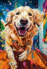 Castor Puzzle 1000 el. Golden Retriver euforija