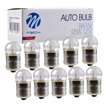 M-Tech Žarulje R5W G18 12V 5W BA15s 5007 M-Tech 10 komada