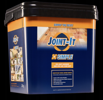 Joint-It Simple 20 kg smolna masa za fugiranje - crna