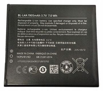 Nokia NOVA BATERIJA BL-L4A ZA LUMIA 535 1905 mAh