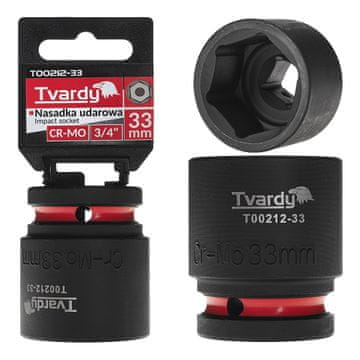 Tvardy Udarni nasadni ključ 3/4" 6-kraki 33 mm CR-MO (5/40)