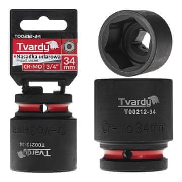 Tvardy Udarni nasadni ključ 3/4" 6-kraki 34 mm CR-MO (4/20)