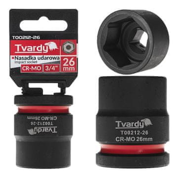 Tvardy Udarni nasadni ključ 3/4" 6-kraki 26 mm CR-MO (6/48)