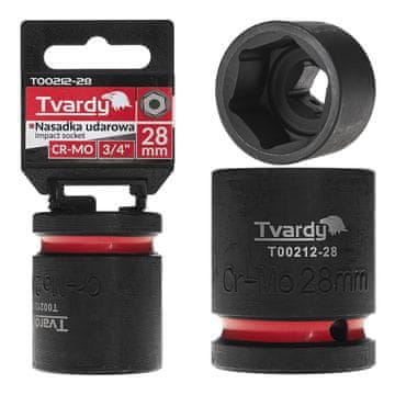 Tvardy Udarni nasadni ključ 3/4" 6-kraki 28 mm CR-MO (6/48)