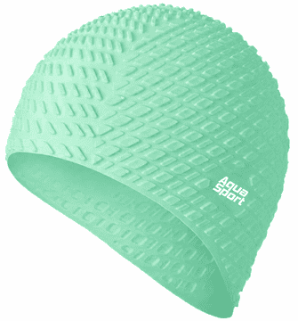 Aqua-Sport Aqua-Sport bubble cap kapa za plivanje active mint AS9265