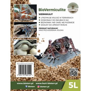 BIO BioVermikulit vermikulit 5L za terarije