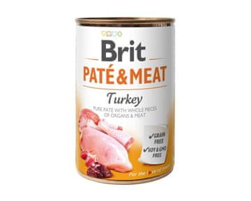 Brit Pate & Meat Pure - pašteta od puretine 400 g