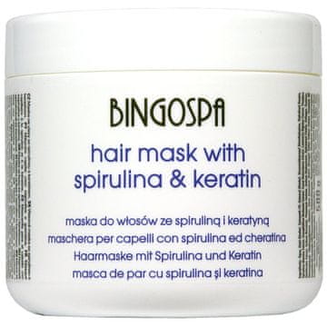 Maska za kosu sa spirulinom i keratinom bingospa