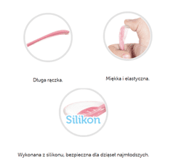 Canpol Fleksibilna silikonska žličica za bebe, plava