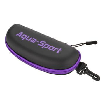 Aqua-Sport Aqua-Sport kutija za naočale goggle case crno-ljubičasta AS5425