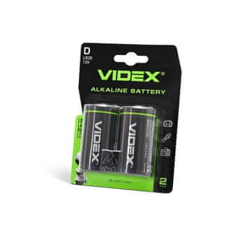 VIDEX LR20/D alkalne baterije 2 kom. BLISTER