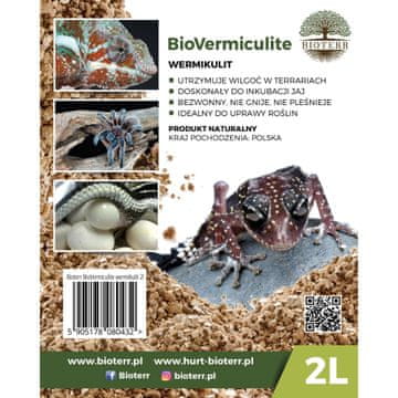BIO BioVermikulit vermikulit 2l za terarij