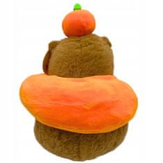 IB Plišana igračka Capybara s narančom 25 cm