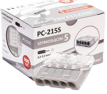 Trytyt Samostezni konektor 5x2,5 PC 215S 100 kom