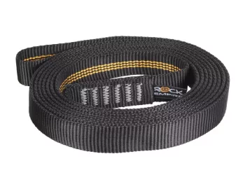 Rock Empire otvorena remen PA crna 20mm 150cm