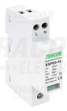 Tracon Electric Odvodnik prenapona T3, AC, čvrsto kućište 2P
