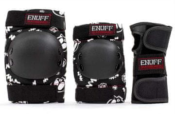 Enuff Enuff Skulls junior set zaštitnika, crna S