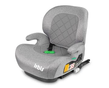 Fotelik Irbis I-Size grey melange (125-150)