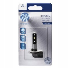M-Tech Sijalica 881 LED H27 12V PGJ13 bijela 6000K white