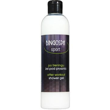 Gel za tuširanje nakon treninga 300 ml BINGOSPA sport