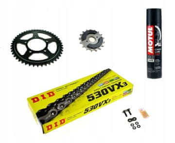 D.I.D Pogonski set za SUZUKI GSF 600 BANDIT 95-99
