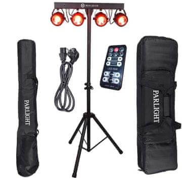 4M LED COB PAR snop 4x30W, poklopac za stalak
