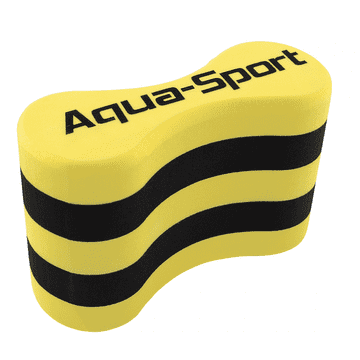 Aqua-Sport AQUA-SPORT pull buoy žuto-crni AS002784