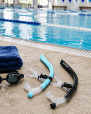 Aqua-Sport Aqua-Sport ronilica čeona za plivanje Pro front crna AS0844