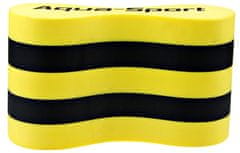 Aqua-Sport AQUA-SPORT pull buoy žuto-crni AS002784